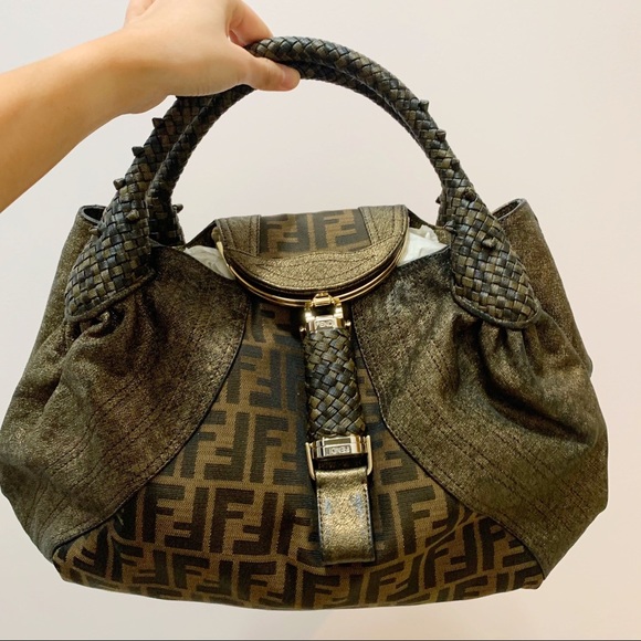Fendi Spy Bag Zucca Canvas and Leather - Picture 3 of 14